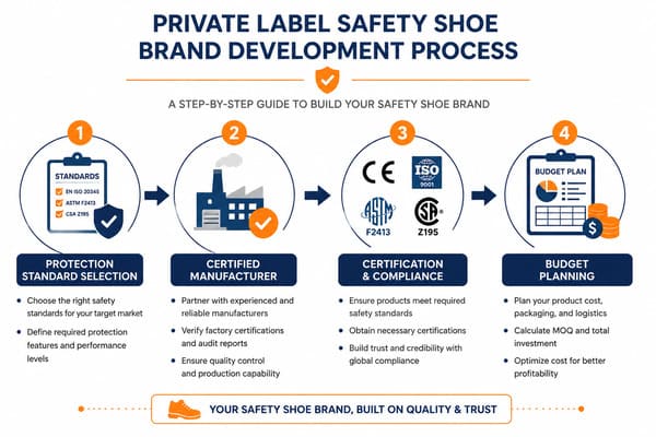 How Do You Start a Private Label Safety Shoe Brand?