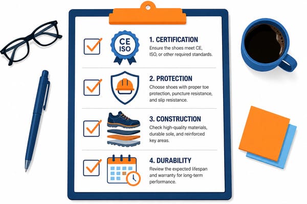 What Should You Check Before Ordering Custom Safety Shoes?