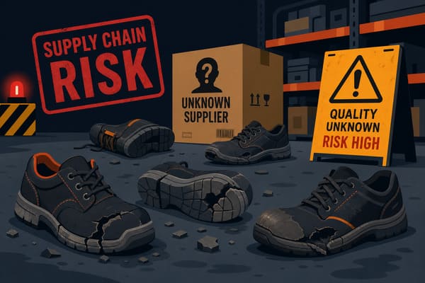What Are the Risks of Buying Safety Shoes from Unknown Suppliers?