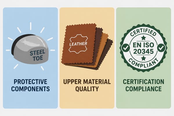 What Factors Drive the Price of Custom Safety Shoes\ safety shoe price factors components and materials