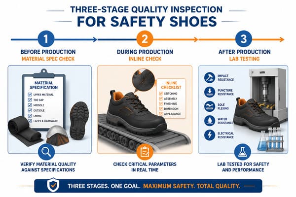 How Do You Avoid Quality Problems When Sourcing Safety Shoes from China?
