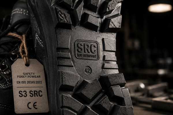 what does SRC mean on safety shoes\ SRC meaning on safety shoes EN ISO 20345 certified
