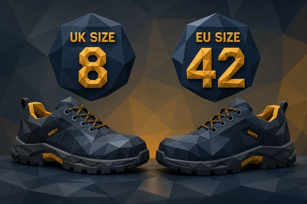 UK vs EU Safety Shoe Size Comparison
