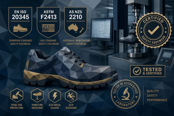 How safety shoe certifications affect price and compliance