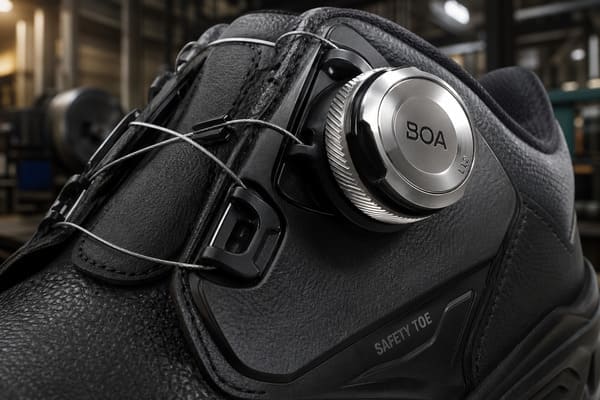 What Is a BOA Closure System in Safety Shoes?