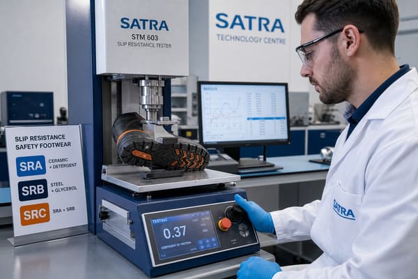How Is Slip Resistance Tested in Safety Shoes?
