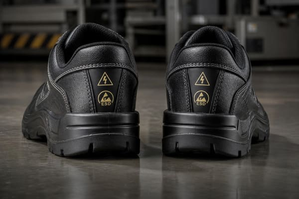 ESD antistatic shoes vs electrical hazard insulating shoes difference