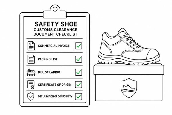 Safety shoe customs clearance documents checklist