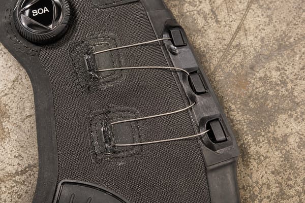 Is BOA Closure System More Durable Than Traditional Laces in Safety Footwear BOA safety shoe durability test wire strength guide channel stitching
