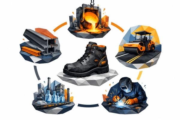 industries that require HRO rated safety shoes