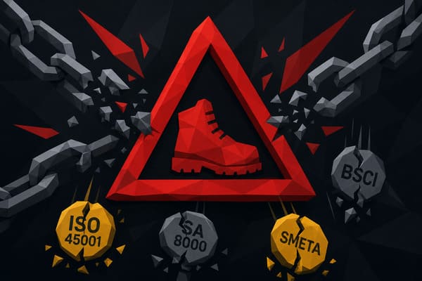 warning signs bad safety shoe manufacturer ESD